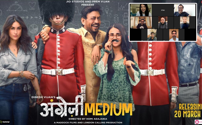 Angrezi Medium Releases On Disney Plus Hotstar, Radhika Madan, Irrfan Khan & Team Come Together Virtually For The Premiere