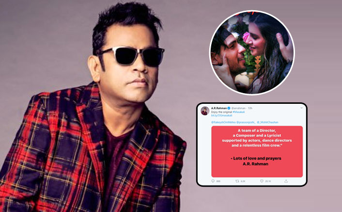 AR Rahman Unhappy With Sidharth Malhotra-Tara Sutaria' Masakali 2.0? Asks Fans To Enjoy The Original