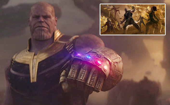 thanos guardians of the galaxy concept art