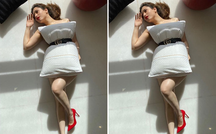 Tamannaah Bhatia Takes The Viral Pillow Challenge, Calls It A Collab With DJ Pillow & MC Blanket