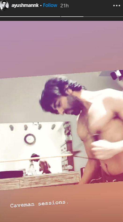 Ayushmann Khurrana AKA Caveman's Workout Sneak-Peek Will Give You All The  Motivation You Need This Week