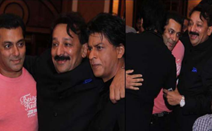 Shah Rukh Khan & Salman Khan Hug Eid 2013