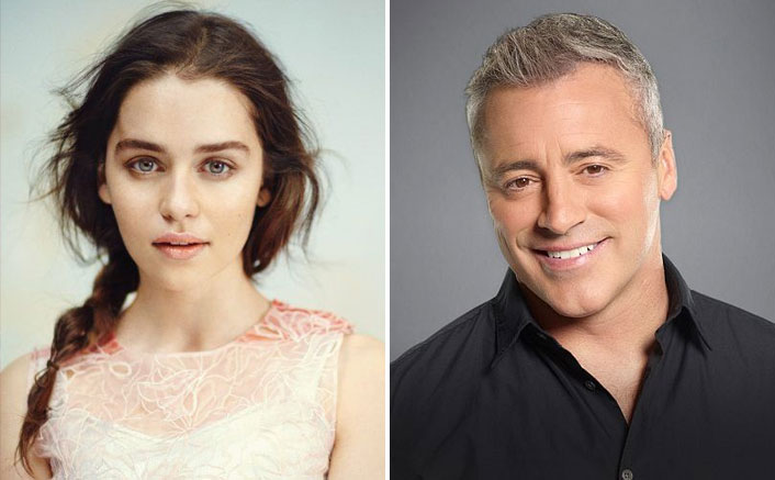 Game Of Thrones’ Emilia Clarke Asks FRIENDS’ Matt LeBlanc AKA Joey Tribbiani To Ask Her ‘How You Doin’ & The Way Blushes To It Is EVERY GIRL EVER