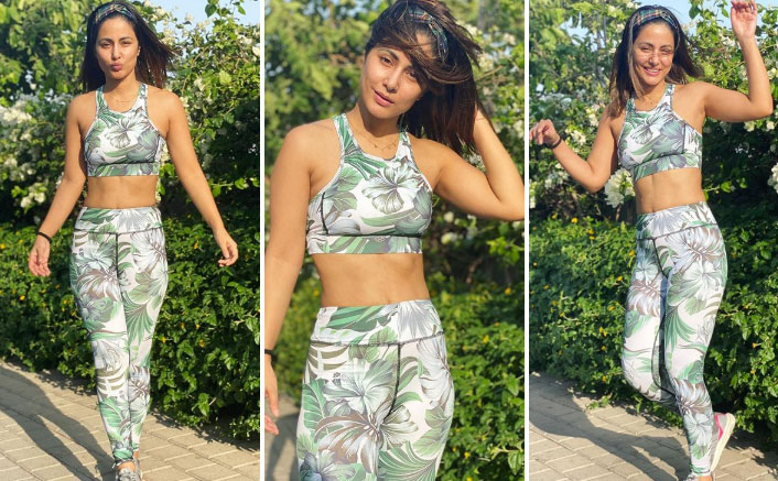 Hina Khan's workout tip: 'Wearing stylish' matters when you sweat it out