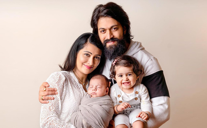 KGF Star Yash, Radhika Pandit With Their Kids In These Adorable Pictures Are Family Goals!