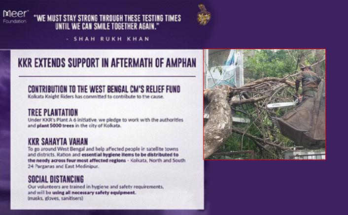 Shah Rukh Khan's Kolkata Knight Riders To Support Government Raising Funds For Amphan Aftermath