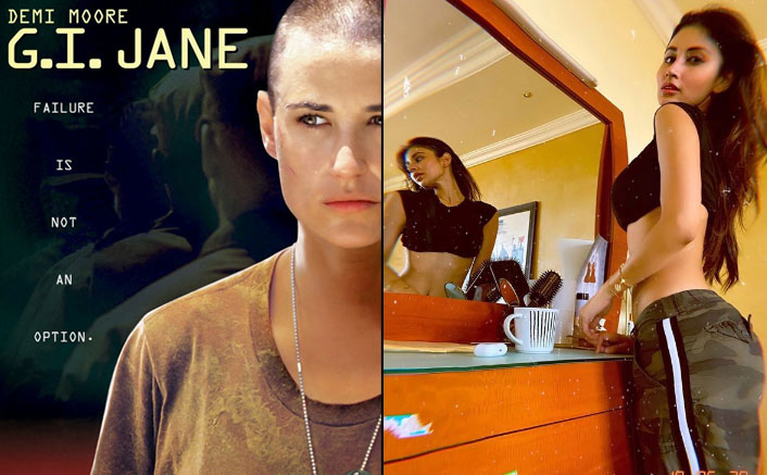 Mouni Roy Hits Demi Moore's G.I. Jane Mode During Lockdown!