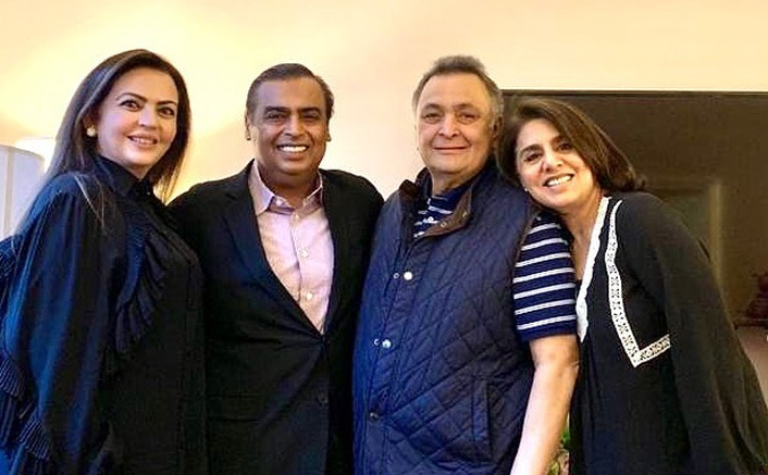 Neetu Kapoor Writes A Heart-Felt Note For Mukesh Ambani & Family, Thanks Them For Always Being There To Help Rishi Kapoor