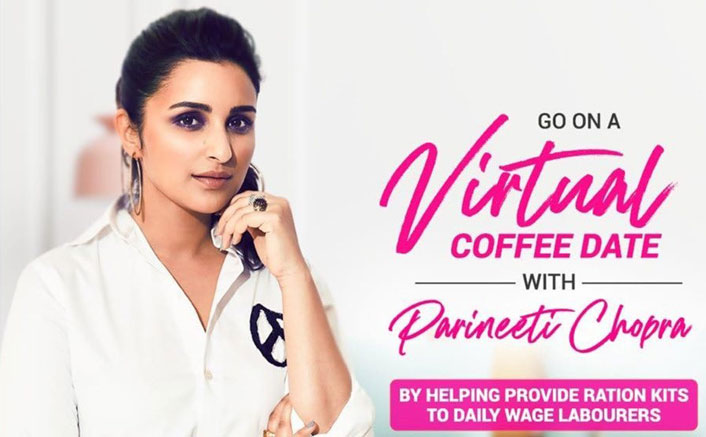 Parineeti Chopra To Help 4000 Family Members Of Daily Wage Earners By Accumulating Funds Through A Charitable Virtual Coffee Date