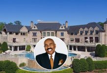 WOAH! Comedian Steve Harvey Buys Tyler Perry's Seven Bedroom Mansion & Its Cost Will Amaze You