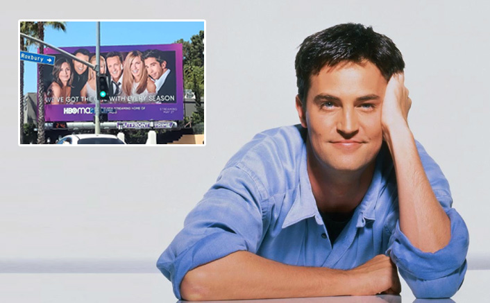 Friends: Matthew Perry AKA Chandler Bing Shares HBO Max's Promotional Hoarding For The Show & It Will Make You Emotional