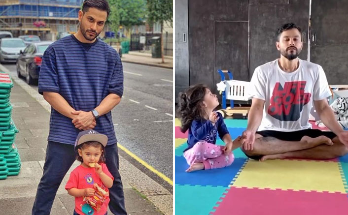 Kunal Kemmu Has The CUTEST Yoga Partner & We Are Jealous Of Him