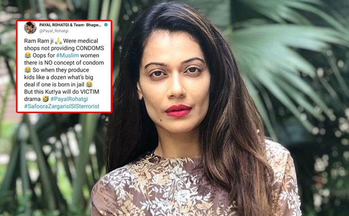 Payal Rohatgi Faces Legal Trouble For Promoting ‘Hindu-Muslim Hatred’ With Her Comment On Safoora Zargar