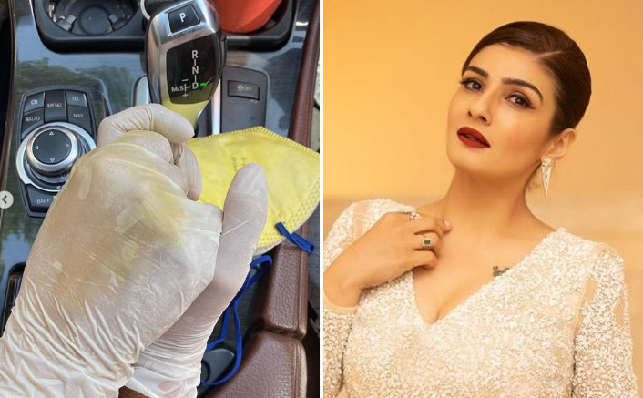 Raveena Tandon Holds Her Husband's Hand With The Gloves On In This Romantic Picture