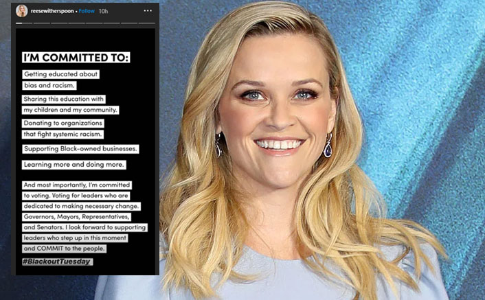 Reese Witherspoon On George Floyd Death & Black Lives Matter: Committed To Getting Educated About Bias & Racism