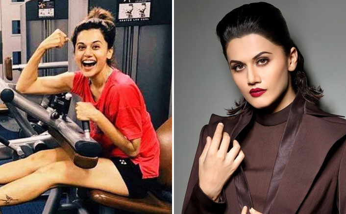 Taapsee Pannu Gets Into Intensive Workout To Balance The Double Roti
