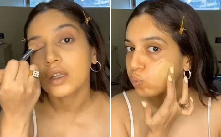 Follow Bhumi Pednekar's Routine To ACE That Nude Makeup Look, WATCH