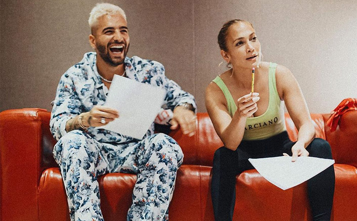 Jennifer Lopez & Maluma Resume Recording Music For Their Upcoming Movie Marry Me?(Pic credit: maluma/Instagram)