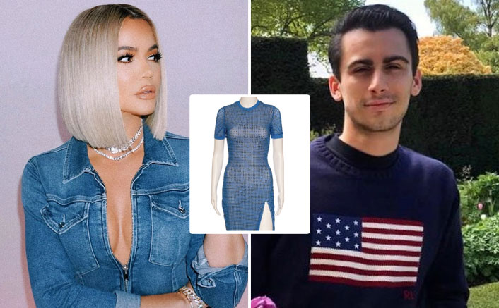 Khloe Kardashian Lists A Shimmery Blue Dress At $1300, Designer Christian Cowan Accuses Her Of Selling His Loaned Sample