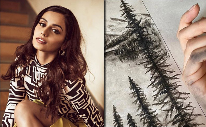 Manushi Chhillar Shares Pictures Of Her Paintings, Says "I Express Myself Best Through Art"