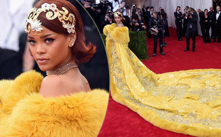 Rihanna Felt Like A Clown, Was Scared To Get Out Of The Car In Her Iconic 2015 Met Gala Dress