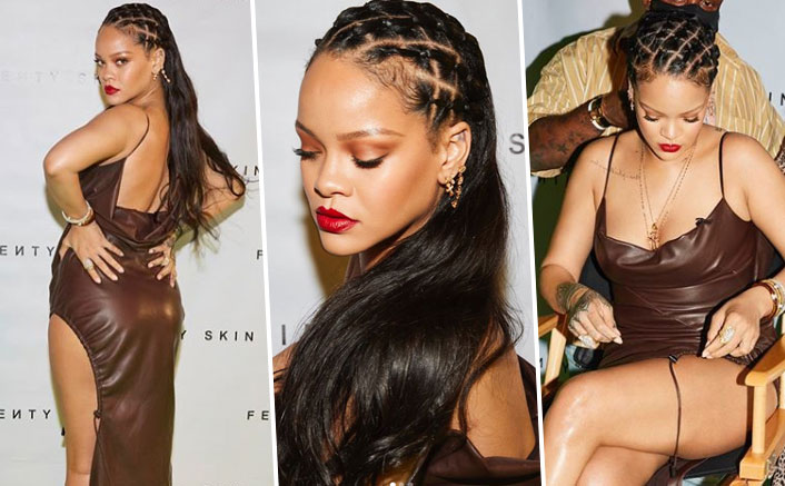 Rihanna’s Face Shines Bright Like A DIAMOND At The Pre-Launch Party Of Fenty Skin!