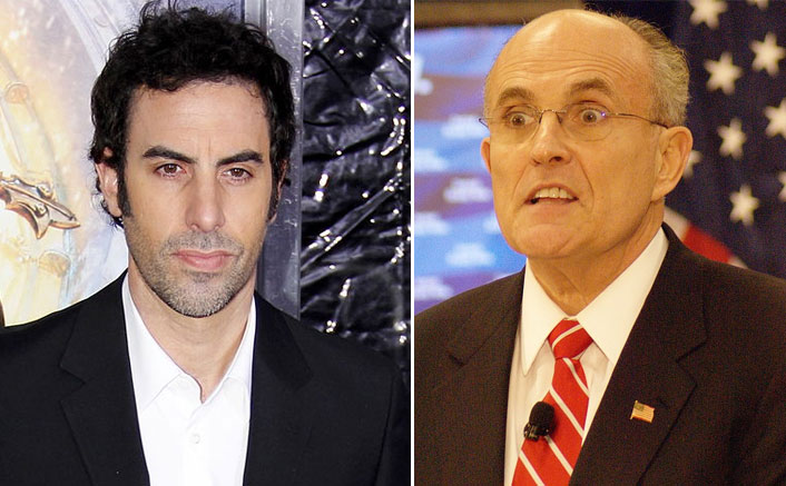 Rudy Giuliani Calls Police on Bikini-Clad Prankster Sacha Baron Cohen