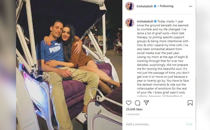 Sanjay Dutt’s Daughter Trishala Dutt Opens Up About Mental Health As She Posts A Heart-Wrenching Note For Late Boyfriend(Pic credit: trishaladutt/Instagram)