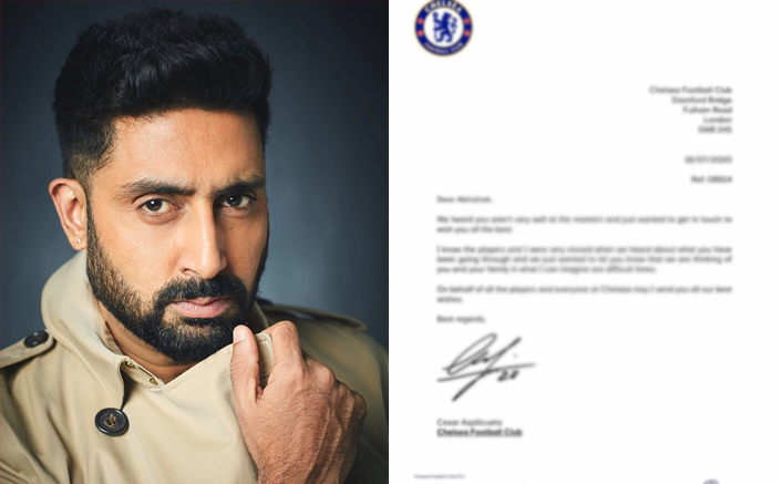 Abhishek Bachchan Receives A Letter From The Captain Of Chelsea Expressing Concern Over His Health