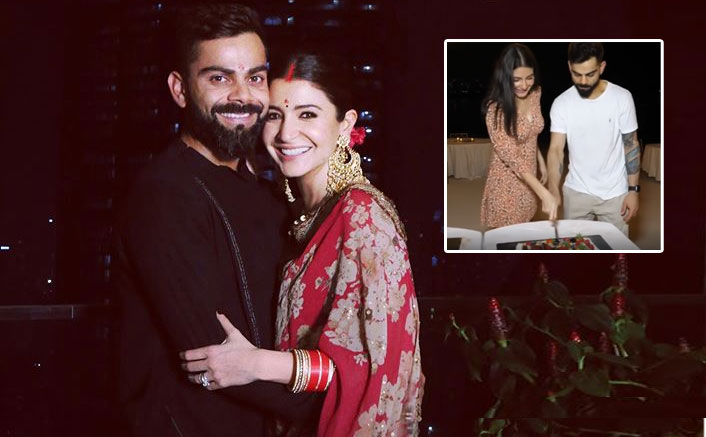 Anushka Sharma & Virat Kohli Celebrate The Big News With Royal Challengers Bangalore Team In Dubai - WATCH!