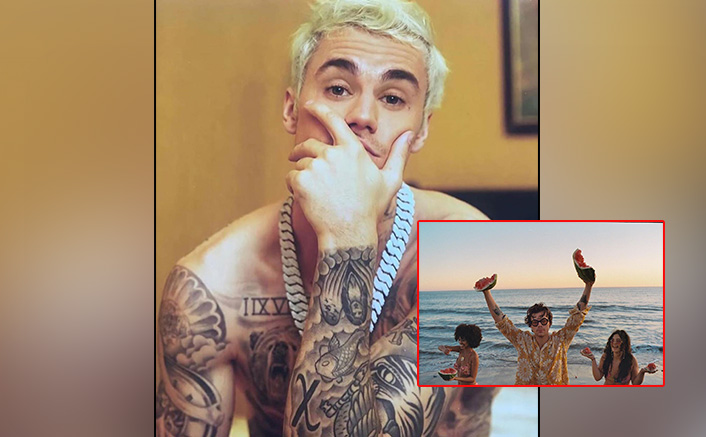 Justin Bieber Working Out On Harry Styles’ ‘Watermelon Sugar’ Is Bromance Goals!