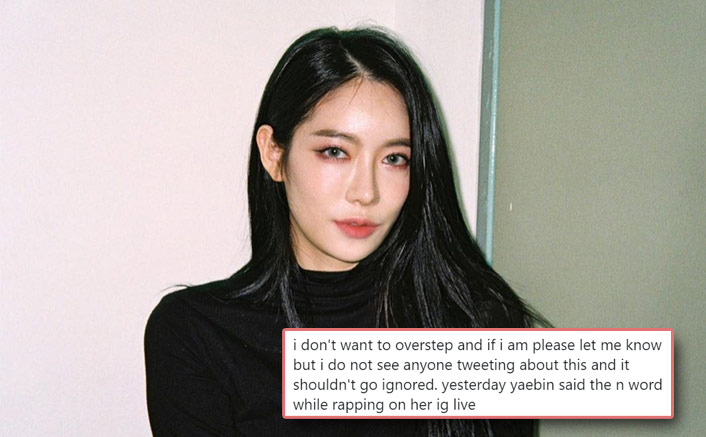 K-Pop Star Yaebin Apologizes For Using The N-Word, Netizens Aren't Satisfied By It (Pic credit: Instagram/yaebby_kang)