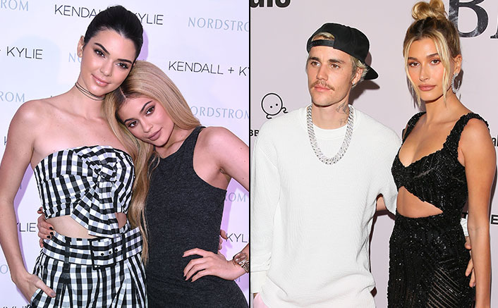 Kendall & Kylie Jenner Forget Social Distancing At Justin & Hailey Bieber's Party?
