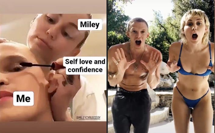 Miley Cyrus & Cody Simpson/ Instagram
