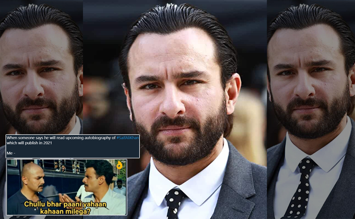 Saif Ali Khan's Decision To Pen An Autobiography Results In A Meme-Fest On Twitter
