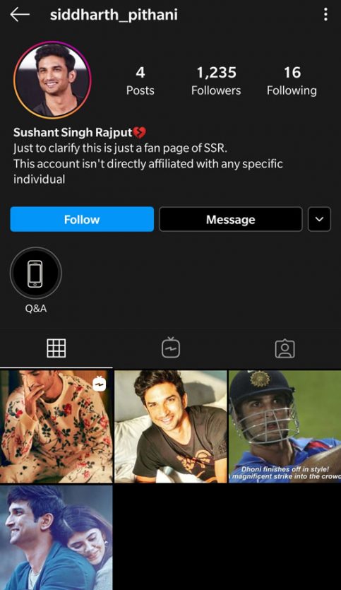 Siddharth Pithani/ Instagram