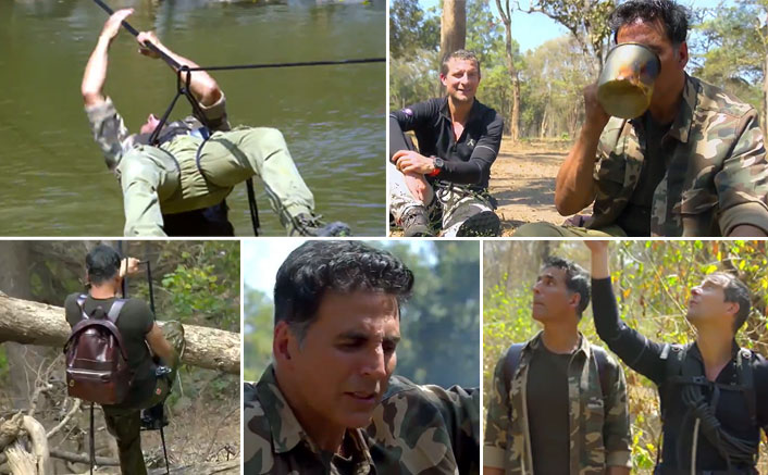 Akshay Kumar Turns Into A 'Khatron Ke Khiladi' Contestant For Bear Grylls' Into The Wild's Episode - Trailer Out!