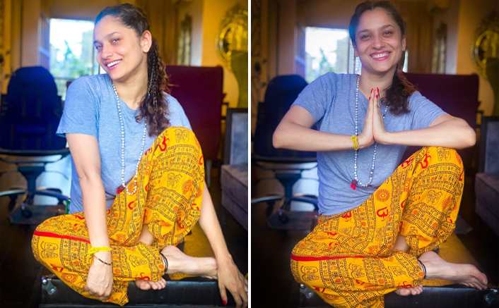 Ankita Lokhande Trolled For Wearing' Om' Printed Palazzos, Netizens Find it Disrespectful