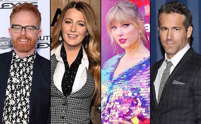 Did Taylor Swift Just Hint On A Movie Idea With Blake Lively, Ryan Reynolds & Jesse Tyler Ferguson?