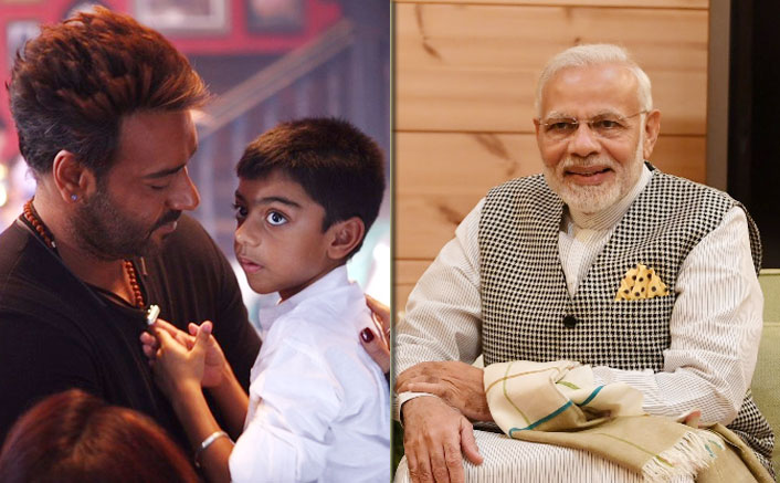 Prime Minister Narendra Modi Praises Ajay Devgn’s 10-Year-Old Son For Thinking About The Planet & Planting Trees 