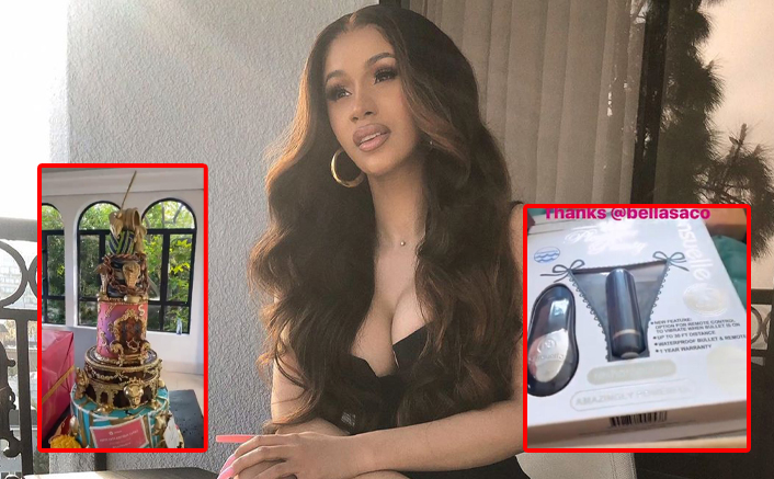  Cardi B Receives V*brators, A 5-Tier Cake As Early Birthday Gifts