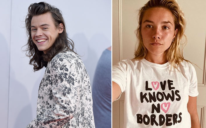 Harry Styles Grabs Lunch With Co-Star Florence Pugh & Netizens Have The Most Crazy Reactions