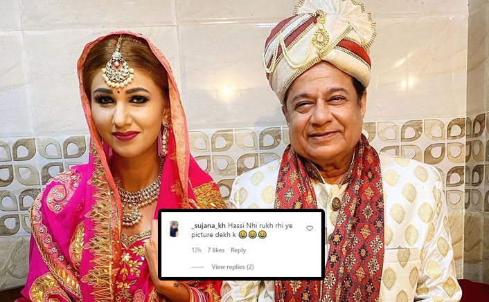 Jasleen Matharu & Anup Jalota Are Married? Memes Storm As Actress Shares Wedding Picture!