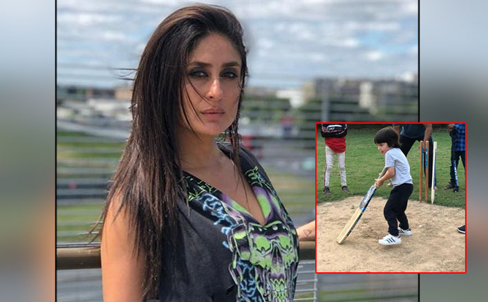 Kareena Kapoor Khan Shares A Picture Of Taimur Playing Cricket, Says They're Are IPL Ready!