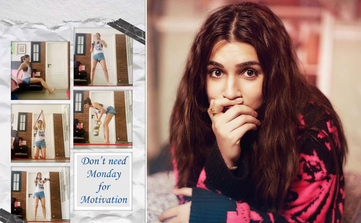 Kriti Sanon Latest Workout Post Is All About Not Giving A F*ck To Monday Motivation!