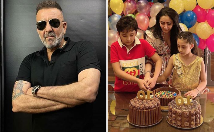 Sanjay Dutt & Maanayata Dutta's Twins Enjoy Another Birthday Bash In Dubai; Actor Joins Via Video Call