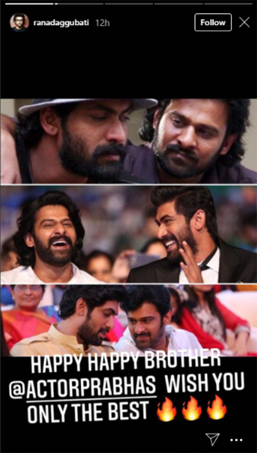 Prabhas turns 41: Wishes pour in from fans, friends, colleagues