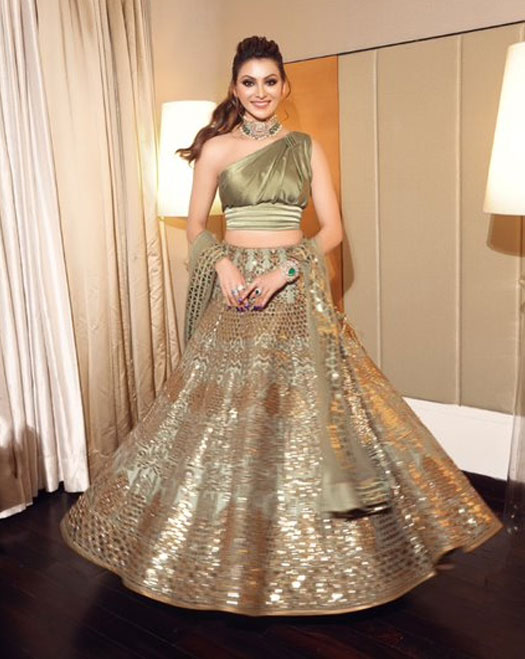 Indian Actress Urvashi Rautela the showstopper at Arab Fashion