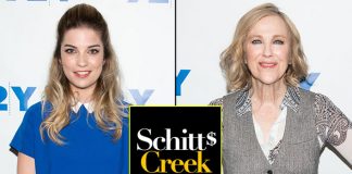 Annie Murphy AKA Alexis Rose & Catherine O’Hara AKA Moira Rose In This Mini Schitt’s Creek Reunion Are 'Up For Anything'