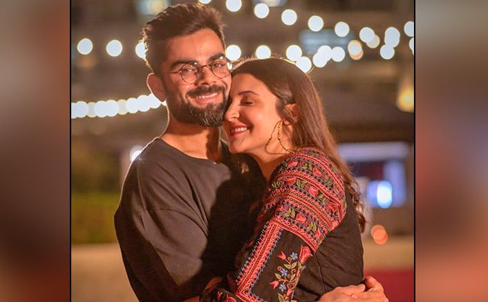 Anushka Sharma & Virat Kohli look adorable at cricketer's birthday bash